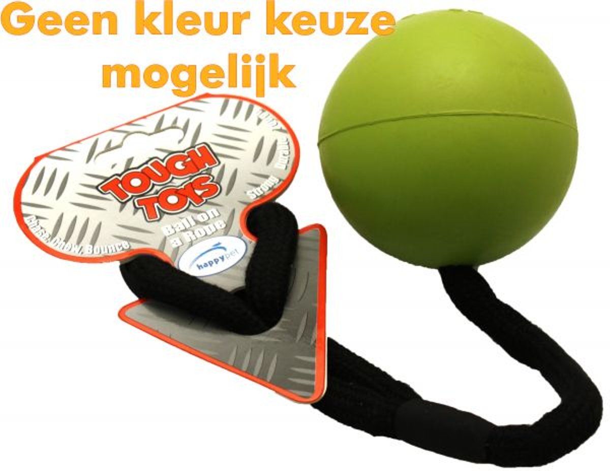 HAPPY PET Hondenspeelgoed Floater Jumbo Bal - aan Touw - 39x8x8 cm