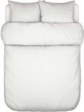 Marc O'Polo Marc O'Polo Classic Fine Stripe Dekbedovertrek Grey mist - Lits-jumeaux - 240x200/220 cm
