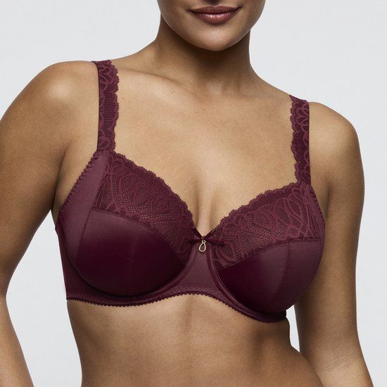 PrimaDonna Salerno Beugel Bh 0163530 Evening red - maat EU 80D / FR 95D