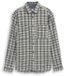 Tom Tailor - Comfort Fit Flanellen Overhemd - Ruitpatroon - Maat M - Mint Based White Blue Check