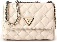GUESS Giully II Mini Compound Convertible Flap Bag Bone crème