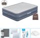 Bestway Luchtbed - 2-Persoons - 152 x 203 x 51 cm - Blauw - Inclusief pomp