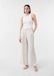 Comma - Dames Broek - Linnen - Lichtbeige - Maat 36