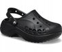 Crocs Baya Damen Clogs Plateauzool Schwarz
