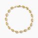 Bracelet maille Dami or jaune