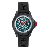 Aston Martin Thrill RIM MTRR1F502 Horloge - Siliconen - Zwart - Ø 41 mm