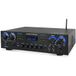 Pyle Bluetooth Audioversterker - 4-Kanaals 800W Ontvanger met MP3, USB, SD, AUX, RCA, FM, Microfoon, Hoofdtelefoon, Reverb, Delay, Volume LED - voor Thuis of Studioluidsprekers