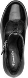 Tamaris Dames Pumps 1-22470-47 001 Zwart Leer Blokhak 5-7cm Maat 40 EU