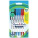 Paper Mate Kilometrico-balpennen | Lange schrijfduur met mediumpunt (1,0mm) | Zwarte, blauwe & rode inkt | 80% gerecycled plastic | 8 stuks