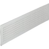 Häfele Grille de ventilation H3645 Acier inoxydable à visser, 100 x 500 mm