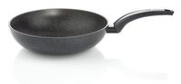 Moneta Wok/Roerbakpan Rond 28 cm Zwart Aluminium