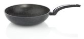 Moneta Wok/Roerbakpan Rond 28 cm Zwart Aluminium