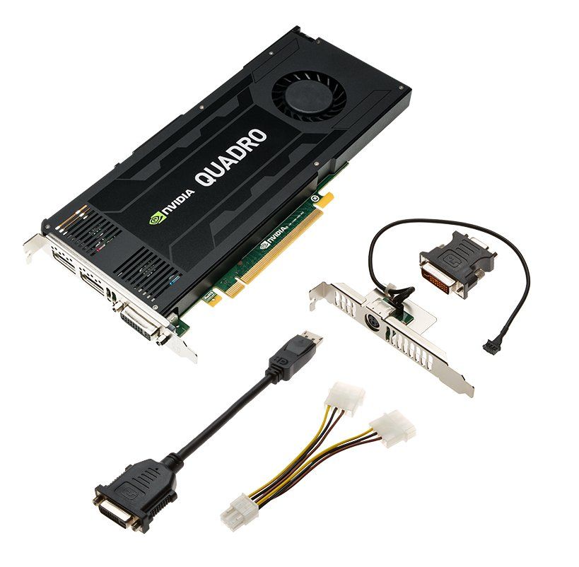 PNY VCQK4200-PB NVIDIA Quadro K4200 4GB GDDR5 Graphics Card