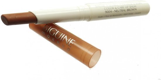 BIGUINE MAKE UP PARIS BIGUINE PARIS BAUME A LEVRES Lippenbalsemverzorging gloss make-up 2,5 g - 9004 Neutral Brown