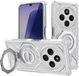 Techsuit - Carbon Shield PRO - Xiaomi Redmi 14C / Poco C75 - White Transparent