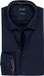 OLYMP Level 5 body fit overhemd - mouwlengte 7 - structuur - marine blauw - Strijkvriendelijk - Boordmaat: 38 (EU maat: S)