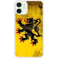 North Flag Siliconen hoesje compatibel met iPhone 12 Mini