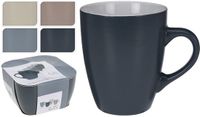 Lifetime Excellent Houseware Set van 4 mokken Lifetime Keramisch 340 ml