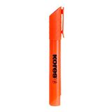 Kores high liner markeerstiften, V-punt, 12 stuks, oranje