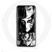 Maniacase Coque pour Samsung Galaxy S11 plus Sangoku Naruto Luffy One Piece Dragon Ball Z fond noir et blanc anime manga