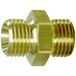 KS Tools 515.3382 Messing-dubbele nippel, G1/2"AG