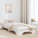Maison Exclusive - Lit blanc 90 x 190 cm Bois de pin massif