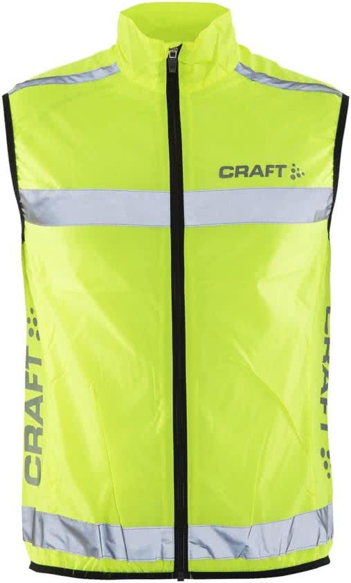 Craft visibility vest Hardloopjas Unisex Neon XL