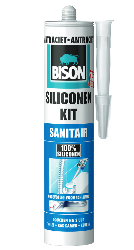 Bison Siliconenkit Sanitair - 6307652