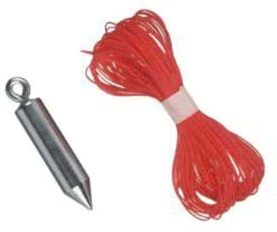 Connex COXT792101 Cylindervormig Schietlood 100g + Touw