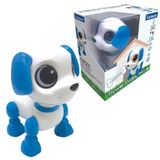 Lexibook Power Puppy Mini – Mon petit robot – robot avec sons, musique, effets lumineux, répétition vocale et réaction sonore, jouet pour garçons et filles – ROB02DOGLXB