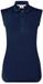 Footjoy Polo sans manches femme Lisle Navy S
