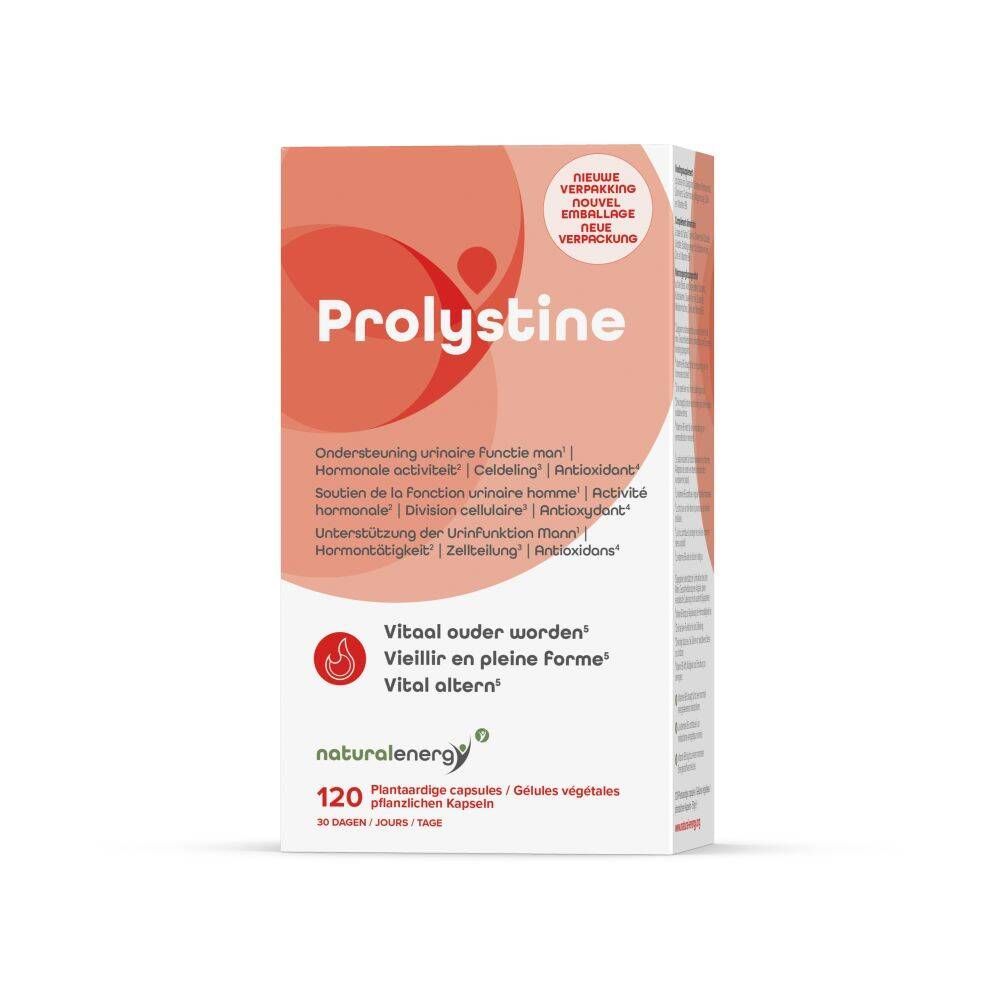 Natural Energy Prolystine - 120 Capsules