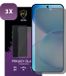 MobyDefend 3-Pack MobyDefend Protecteurs d'écran - Convient pour Oppo Reno16 F/FS - Écrans de protection en verre mat et privé