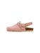 The Divine Factory Huisschoenen 'Kinder-Pantolette aus Leder Noga Boreali BS Edge' rosa
