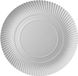 Merkloos / Sans marque Conpax Grote horeca serveerschalen/borden - D32 cm - 10x stuks - Composteerbaar karton - Wegwerp bbq schalen