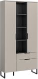 Hioshop Noida dressoir 2 deuren, 1 vouwdeur, 1 lade, 4 planken kasjmier decor.
