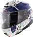 Schuberth C5 Casque modulable - Globe - blanc brillant bleu - Taille 61