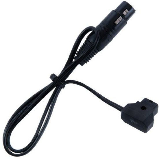 ROLUX RL-C3 4-pins XLR Female plug met Male D-Tap