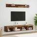 Maison Exclusive - Ensemble d'étagères murales TV, 5 pièces, 100 x 30 x 30 cm, bois recyclé