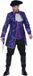 Wilbers Venetiaans Kostuum Paars Heren Premium - Maat XL-56/58
