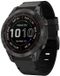 By Qubix - Leren bandje - Zwart - 22mm Quickfit - Geschikt voor Garmin Quatix 8 - 47mm