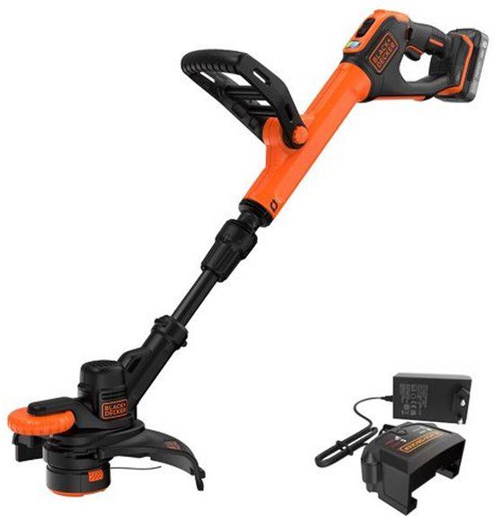 BLACK+DECKER 18V Grastrimmer draad 2.0Ah 28cm AFS - BCST918D1-QW