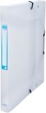 Elba elastobox Hawaii rug van 25 cm transparant met elastieken