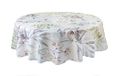 Benson Mills Morsbestendig Lente/Zomer Stof Binnen Buiten Tafelkleed voor Ronde Tafels, Picknick/Patio Tafelhoezen (177,8 cm rond, Botanica)
