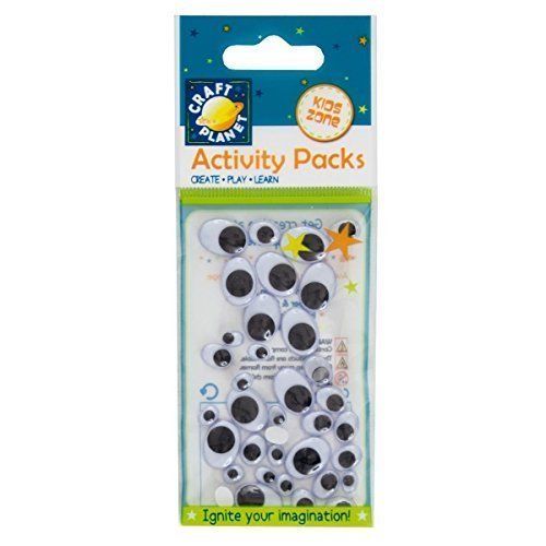 Craft Planet CPT 6671108 Scrapbooking-versieringen, zwart en wit, eenheidsmaat
