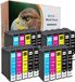Merkloos Epson 20x Inkt Cartridges Compatibel met Epson Stylus S22 SX125 SX130 SX230
