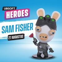 Ubisoft Heroes Chibi Figure Series 1 - Rabbids Sam Fisher Merchandise