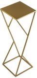 HowHomely LoftPlant Modern Plantenstandaard - Staal - Goudkleurig - 70 cm