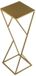 HowHomely LoftPlant Modern Plantenstandaard - Staal - Goudkleurig - 70 cm