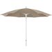 Doppler Gastro Sonnenschirm Fiberglas; 200x226 cm (ØxH); greige